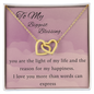 Embracing Hearts Necklace