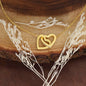 Embracing Hearts Necklace
