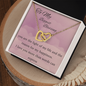 Embracing Hearts Necklace