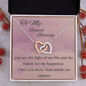 Embracing Hearts Necklace