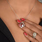 Because Of You Necklace For Mother's Day