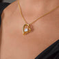 Because Of You Necklace For Mother's Day