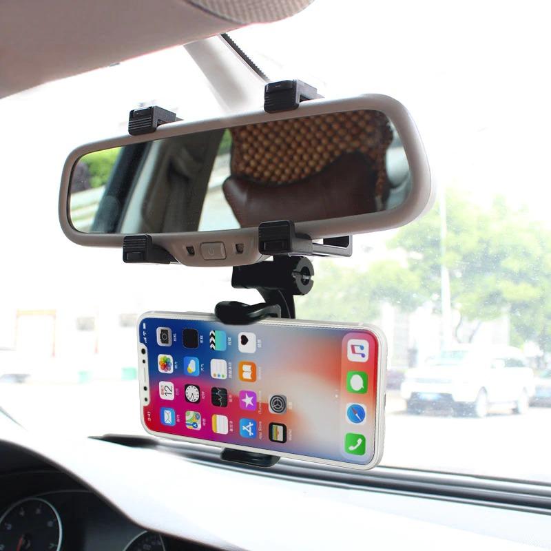 Car Rearview Mirror Phone Holder